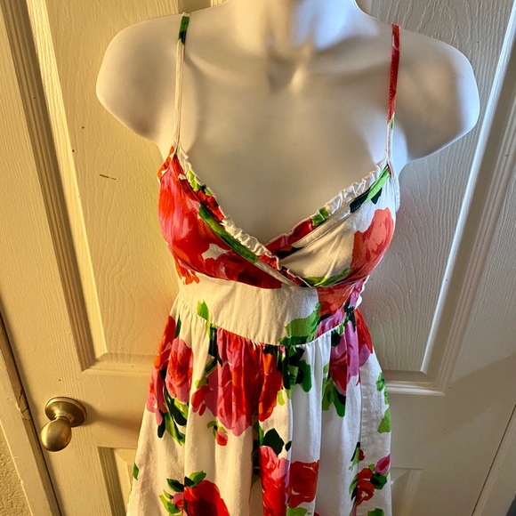 snap Floral Sundress Adjustable Straps - Picture 3 of 7